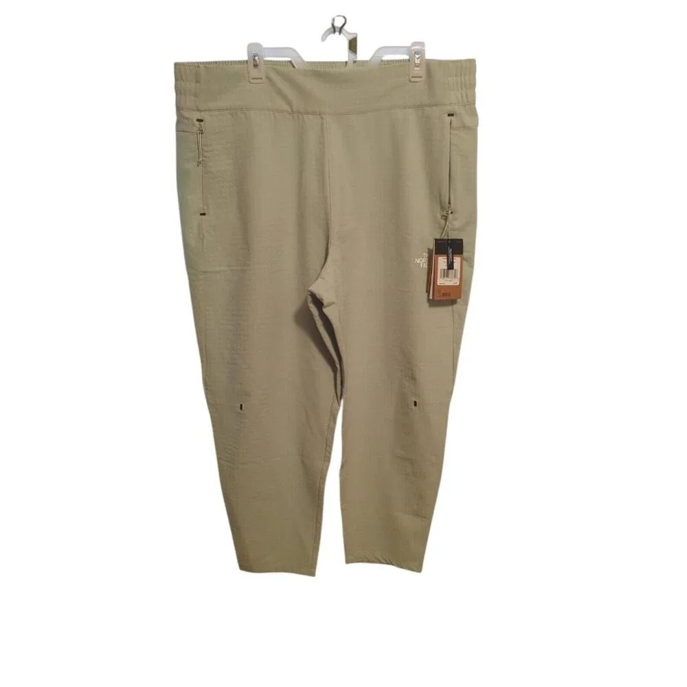 North Face Women's Tekware Grid Pants XXL Misty Sage NWT Relaxed Fit FlashDry